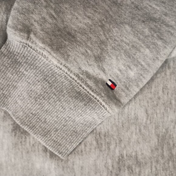 Tommy Hilfiger Boys Gray Hoodie Sweatshirt Size Medium 12/14 - Picture 5 of 12